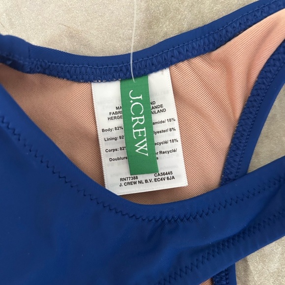 Blue Women's Swim Top - Picture 3 of 5